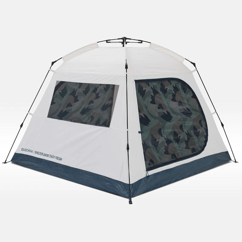 Quechua Abri De Camping 4 Places - Base Easy Fresh - Polyvalent, Instantané à Arceaux 6 Quechua Abri De Camping 4 Places - Base Easy Fresh - Polyvalent, Instantané à Arceaux – Image 6