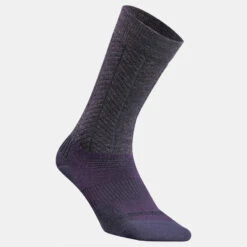 Quechua Chaussettes Chaudes De Randonnée - SH500 MID - X2 Paires -Quechua chaussettes chaudes de randonnee sh500 mid x2 paires 2