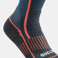 Quechua Chaussettes Chaudes De Randonnée - SH500 MOUNTAIN MID - Enfant X2 Paires -Quechua chaussettes chaudes de randonnee sh500 mountain mid enfant x2 paires 5