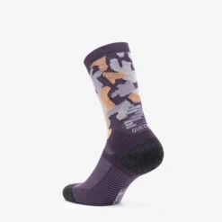 Quechua Chaussettes Randonnée - Hike 500 High Trendy Purple & Kamo X2 Paires -Quechua chaussettes randonnee hike 500 high trendy purple and kamo x2 paires 5