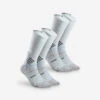 Quechua Chaussettes Randonnée - Hike 900 High Bleu- Lot De 2 Paires