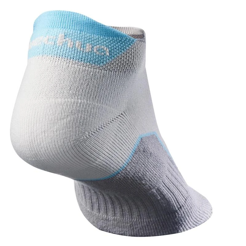 Quechua Chaussettes Randonnée Nature Gris - NH500 Low - X 2 Paires 4 Quechua Chaussettes Randonnée Nature Gris - NH500 Low - X 2 Paires – Image 4