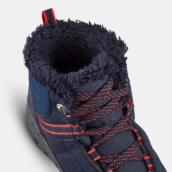 Quechua Chaussures Chaudes Et Imperméables De Randonnée SH100 Lacet - Enfant 35-38 -Quechua chaussures chaudes et impermeables de randonnee sh100 lacet enfant 35 38 6