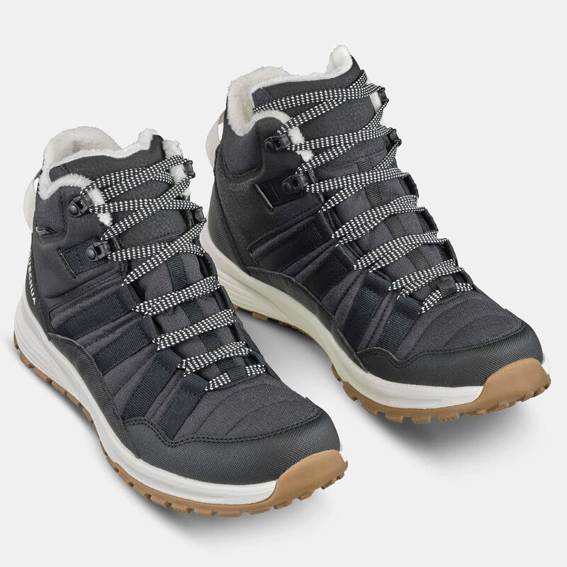 Quechua Chaussures Chaudes Imperméables De Randonnée Neige - SH500 Mid - Femme 3 Quechua Chaussures Chaudes Imperméables De Randonnée Neige - SH500 Mid - Femme – Image 3