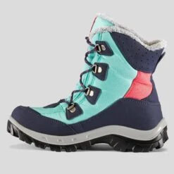 Quechua CHAUSSURES CHAUDES IMPERMÉABLES DE RANDONNÉE -SH500 WARM HIGH LACET-ENFANT 30-38 7 Quechua CHAUSSURES CHAUDES IMPERMÉABLES DE RANDONNÉE -SH500 WARM HIGH LACET-ENFANT 30-38 -Quechua chaussures chaudes impermeables de randonnee sh500 warm high lacet enfant 30 38 2