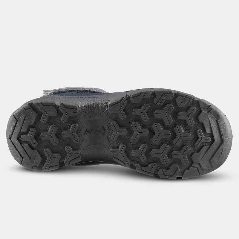 Quechua Chaussures De Randonnée Enfant Avec Scratch MH100 Mid Grise Foncée Du 24 AU 34 3 Quechua Chaussures De Randonnée Enfant Avec Scratch MH100 Mid Grise Foncée Du 24 AU 34 – Image 3