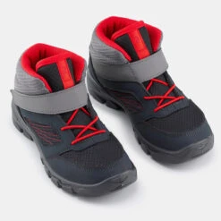 Quechua Chaussures De Randonnée Enfant Avec Scratch MH100 Mid Grise Foncée Du 24 AU 34 8 Quechua Chaussures De Randonnée Enfant Avec Scratch MH100 Mid Grise Foncée Du 24 AU 34 -Quechua chaussures de randonnee enfant avec scratch mh100 mid grise foncee du 24 au 34 3