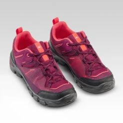 Quechua Chaussures De Randonnée Enfant Basses Avec Lacet MH120 LOW Violettes 35 AU 38 -Quechua chaussures de randonnee enfant basses avec lacet mh120 low violettes 35 au 38 3