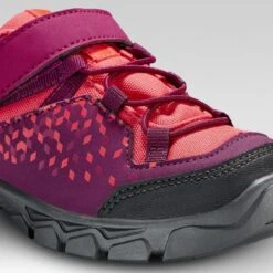 Quechua Chaussures De Randonnée Enfant Basses Avec Scratch MH120 LOW Violettes 28 AU 34 -Quechua chaussures de randonnee enfant basses avec scratch mh120 low violettes 28 au 34 5