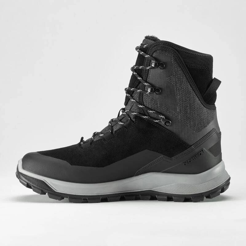 Quechua Chaussures En Cuir Chaudes Et Imperméables De Randonnée - SH900 Hautes - Homme 3 Quechua Chaussures En Cuir Chaudes Et Imperméables De Randonnée - SH900 Hautes - Homme – Image 3