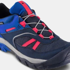 Quechua Chaussures Imperméables De Randonnée Enfant Avec Lacet -CROSSROCK Bleu - 35-38 -Quechua chaussures impermeables de randonnee enfant avec lacet crossrock bleu 35 38 4