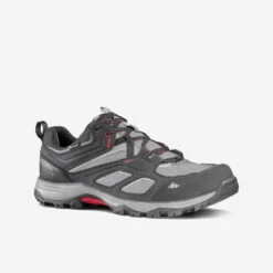 Quechua Chaussures Imperméables De Randonnée Montagne - MH100 Gris - Homme