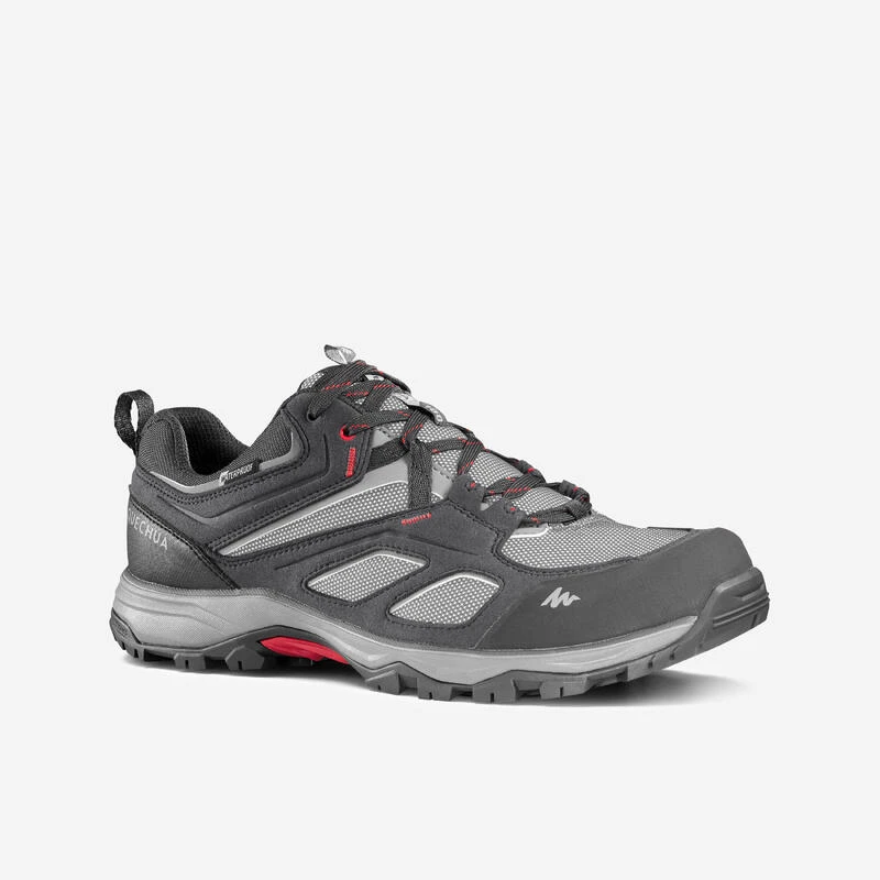 Quechua Chaussures Imperméables De Randonnée Montagne - MH100 Gris - Homme 1 Quechua Chaussures Imperméables De Randonnée Montagne - MH100 Gris - Homme