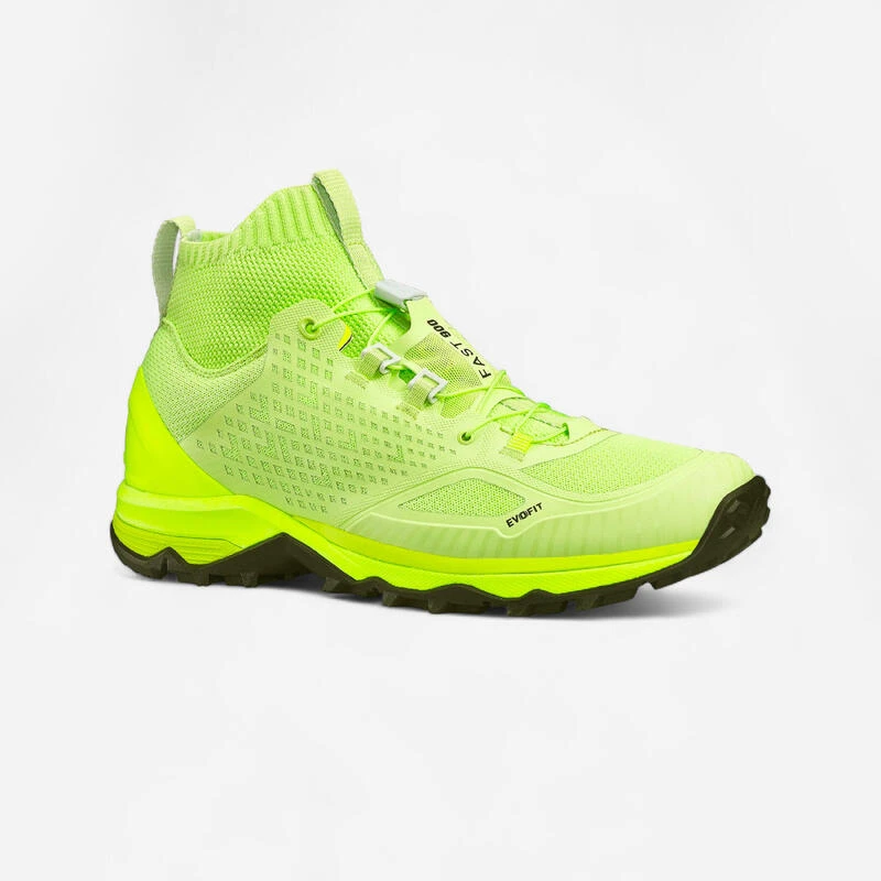 Quechua Chaussures Ultra Légères De Randonnée Rapide Homme FH900 Jaune 1 Quechua Chaussures Ultra Légères De Randonnée Rapide Homme FH900 Jaune