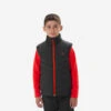 Quechua GILET DOUDOUNE DE RANDONNÉE - HYBRIDE NOIR - ENFANT 7-15 ANS