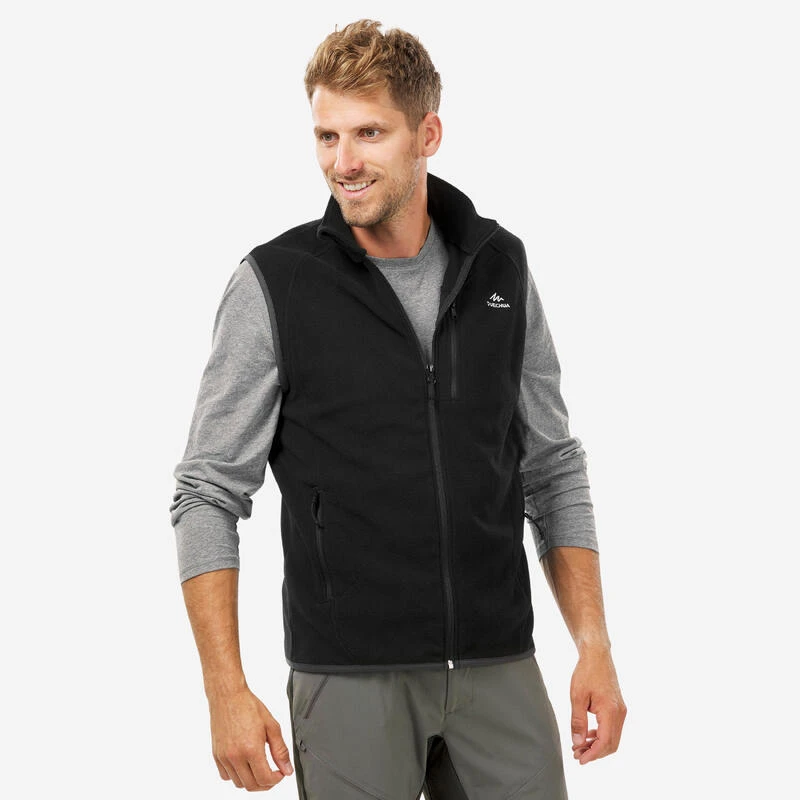 Quechua Gilet Polaire De Randonnée - MH120 - Homme 1 Quechua Gilet Polaire De Randonnée - MH120 - Homme