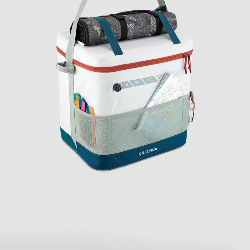 Quechua GLACIERE SOUPLE DE CAMPING - 35 LITRES - CONSERVATION AU FRAIS 17 HEURES 2 Quechua GLACIERE SOUPLE DE CAMPING - 35 LITRES - CONSERVATION AU FRAIS 17 HEURES â Image 2