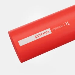 Quechua Gourde Alu 1L Avec Bouchon à Ouverture Rapide Pour La Randonnée - Rouge 12 Quechua Gourde Alu 1L Avec Bouchon à Ouverture Rapide Pour La Randonnée - Rouge -Quechua gourde alu 1l avec bouchon a ouverture rapide pour la randonnee rouge 2