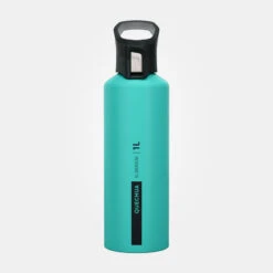 Quechua Gourde Alu 1L Avec Bouchon à Ouverture Rapide Pour La Randonnée - Vert -Quechua gourde alu 1l avec bouchon a ouverture rapide pour la randonnee vert 9