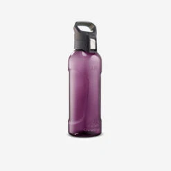 Quechua 21 Quechua Gourde Ecozen® 0,8L Avec Bouchon Ouverture Rapide Pour La Randonnée - Violet