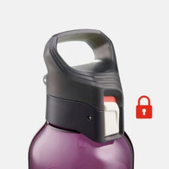 Quechua Gourde Ecozen® 0,8L Avec Bouchon Ouverture Rapide Pour La Randonnée - Violet -Quechua gourde ecozen 08l avec bouchon ouverture rapide pour la randonnee violet 5