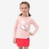 Quechua Jupe Short De Randonnée - MH100 KID Rose Corail -enfant 2-6 Ans