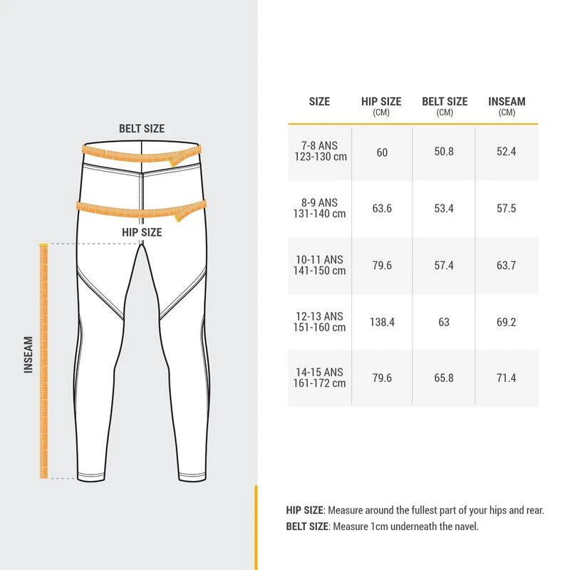 Quechua LEGGING CHAUD DE RANDONNÉE - SH100 - ENFANT 7 - 15 ANS 4 Quechua LEGGING CHAUD DE RANDONNÉE - SH100 - ENFANT 7 - 15 ANS – Image 4