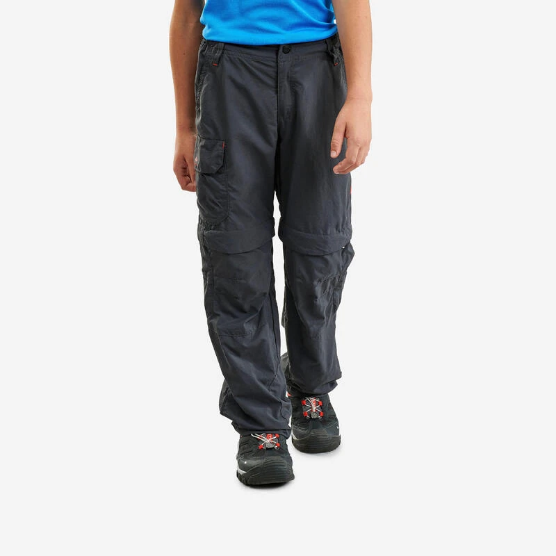 Quechua Pantalon De Randonnée Modulable Enfant MH500 Noir 7-15 Ans 1 Quechua Pantalon De Randonnée Modulable Enfant MH500 Noir 7-15 Ans