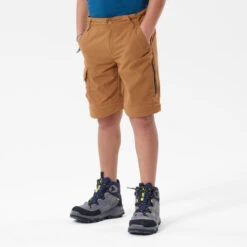 Quechua Pantalon De Randonnée Modulable Enfant MH550 Marron Foncé 7-15 Ans 12 Quechua Pantalon De Randonnée Modulable Enfant MH550 Marron Foncé 7-15 Ans -Quechua pantalon de randonnee modulable enfant mh550 marron fonce 7 15 ans 3