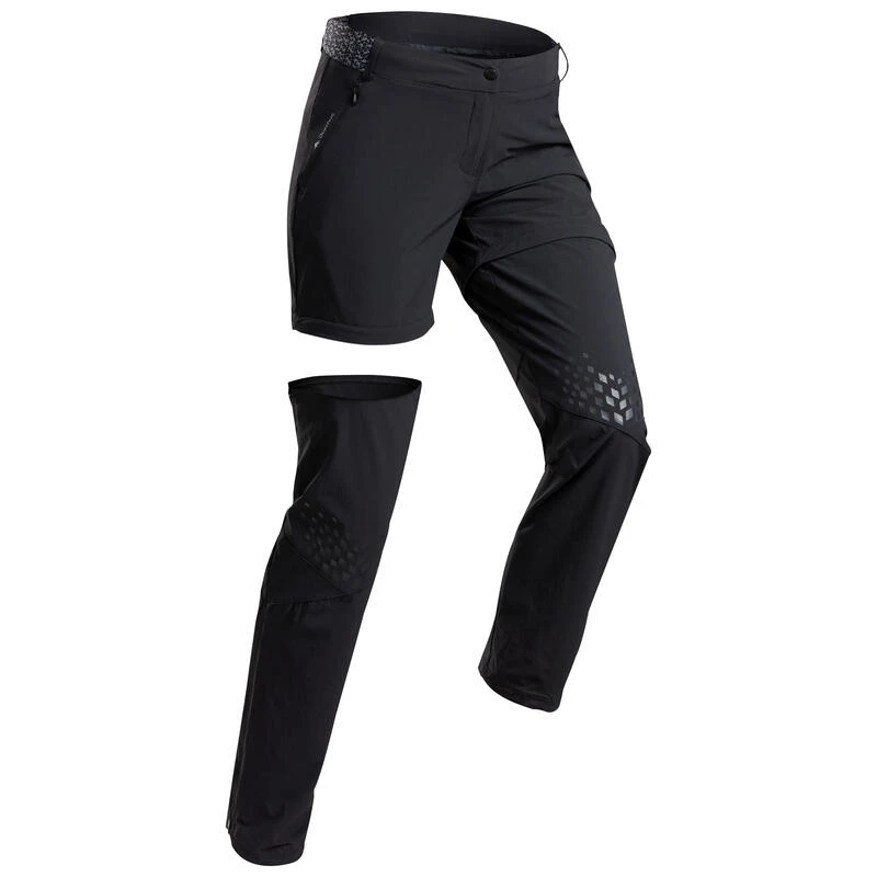 Quechua Pantalon Modulable De Randonnée Montagne - MH550 - Femme 2 Quechua Pantalon Modulable De Randonnée Montagne - MH550 - Femme – Image 2
