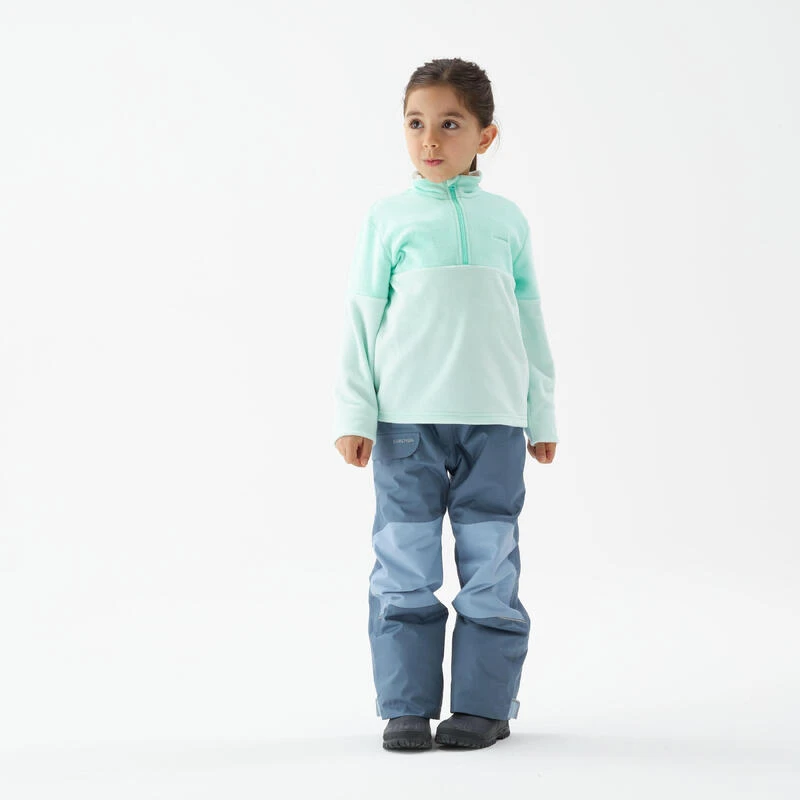 Quechua Polaire De Randonnée MH120 Turquoise - Enfant 2-6 Ans 4 Quechua Polaire De Randonnée MH120 Turquoise - Enfant 2-6 Ans – Image 4