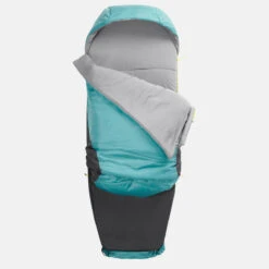 Quechua SAC DE COUCHAGE ENFANT 2 EN 1 - SLEEPIN BED JUNIOR 10°C BLEU -Quechua sac de couchage enfant 2 en 1 sleepin bed junior 10c bleu 3