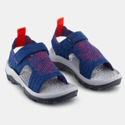 Quechua Sandales De Randonnée MH120 Bleue Foncé - Enfant - 28 AU 39 -Quechua sandales de randonnee mh120 bleue fonce enfant 28 au 39 3