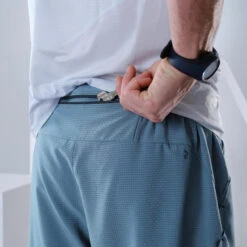 Quechua Short De Randonnée Rapide FH 900 Homme Bleu Tempête. -Quechua short de randonnee rapide fh 900 homme bleu tempete 2