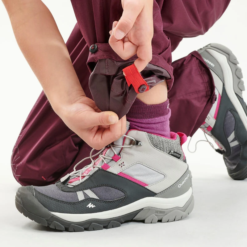 Quechua Surpantalon De Randonnée - MH500 Violet - Enfant 7-15 Ans 5 Quechua Surpantalon De Randonnée - MH500 Violet - Enfant 7-15 Ans – Image 5