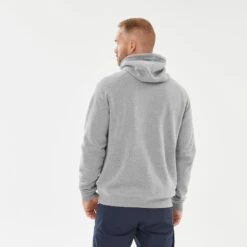 Quechua Sweat à Capuche De Randonnée - NH150 1/2 Zip Homme -Quechua sweat a capuche de randonnee nh150 12 zip homme 3