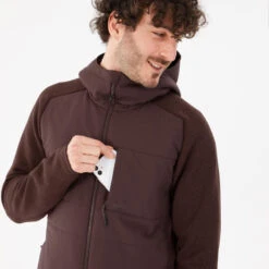 Quechua Sweat à Capuche De Randonnée - NH500 Hybride - Homme -Quechua sweat a capuche de randonnee nh500 hybride homme 4