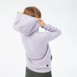 Quechua Sweat Polaire De Randonnée - MH100 Hoodie - Femme -Quechua sweat polaire de randonnee mh100 hoodie femme 4