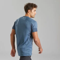 Quechua T-shirt De Randonnée Manches Courtes En Synthétique - Homme - MH500 -Quechua t shirt de randonnee manches courtes en synthetique homme mh500 2
