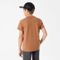 Quechua T-Shirt De Randonnée - MH100 Marron - Enfant 7-15 Ans 9 Quechua T-Shirt De Randonnée - MH100 Marron - Enfant 7-15 Ans -Quechua t shirt de randonnee mh100 marron enfant 7 15 ans 3