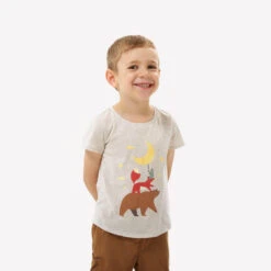 Quechua T-Shirt Enfant MH100 Beige- 2-6 ANS 8 Quechua T-Shirt Enfant MH100 Beige- 2-6 ANS -Quechua t shirt enfant mh100 beige 2 6 ans 2