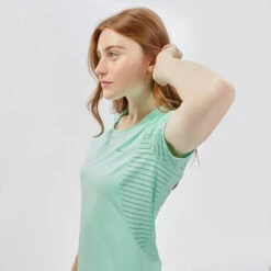 Quechua T-shirt Manches Courtes De Randonnée Montagne - MH500 - Femme -Quechua t shirt manches courtes de randonnee montagne mh500 femme 4