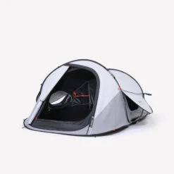 Quechua Tente De Camping - 2 SECONDS - 2 Places - Fresh & Black