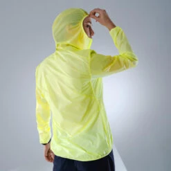 Quechua Veste Coupe Vent Ultra Légère De Randonnée Rapide Femme FH 500 Hélium Wind Jaune -Quechua veste coupe vent ultra legere de randonnee rapide femme fh 500 helium wind jaune 4