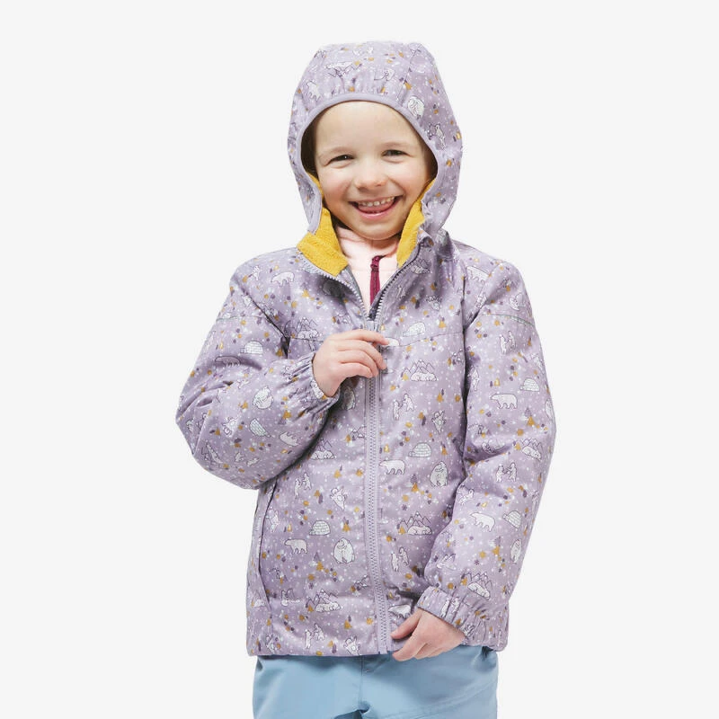 Quechua VESTE HIVER IMPERMÉABLE DE RANDONNÉE - SH100 - ENFANT 2 - 6 ANS 3 Quechua VESTE HIVER IMPERMÉABLE DE RANDONNÉE - SH100 - ENFANT 2 - 6 ANS – Image 3