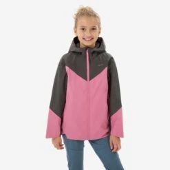 Quechua Veste Imperméable De Randonnée - MH500 - Enfant 7-15 Ans