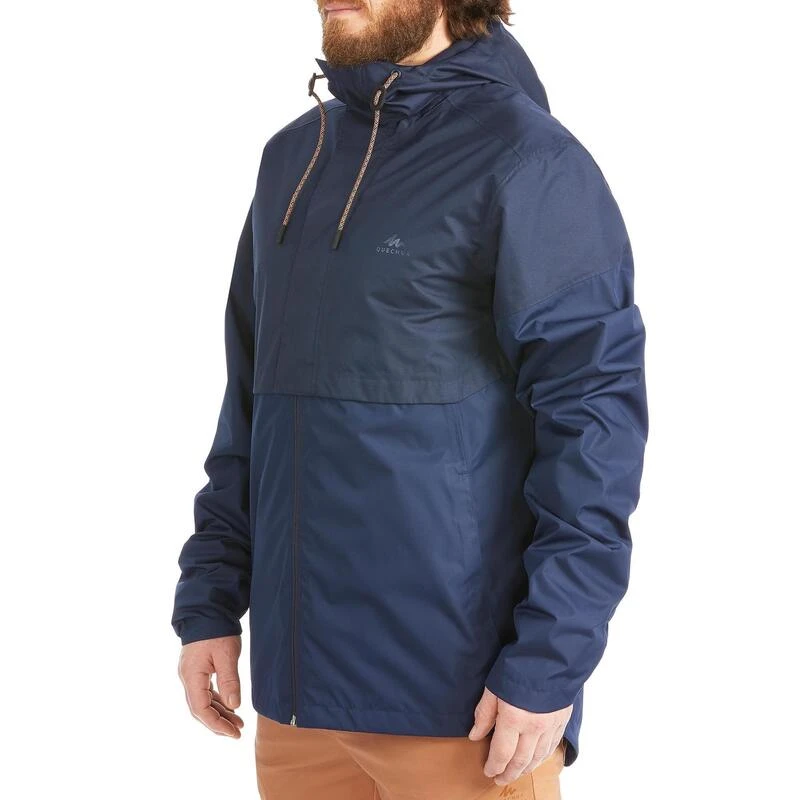 Quechua Veste Imperméable De Randonnée - NH500 Flap - Homme 5 Quechua Veste Imperméable De Randonnée - NH500 Flap - Homme – Image 5