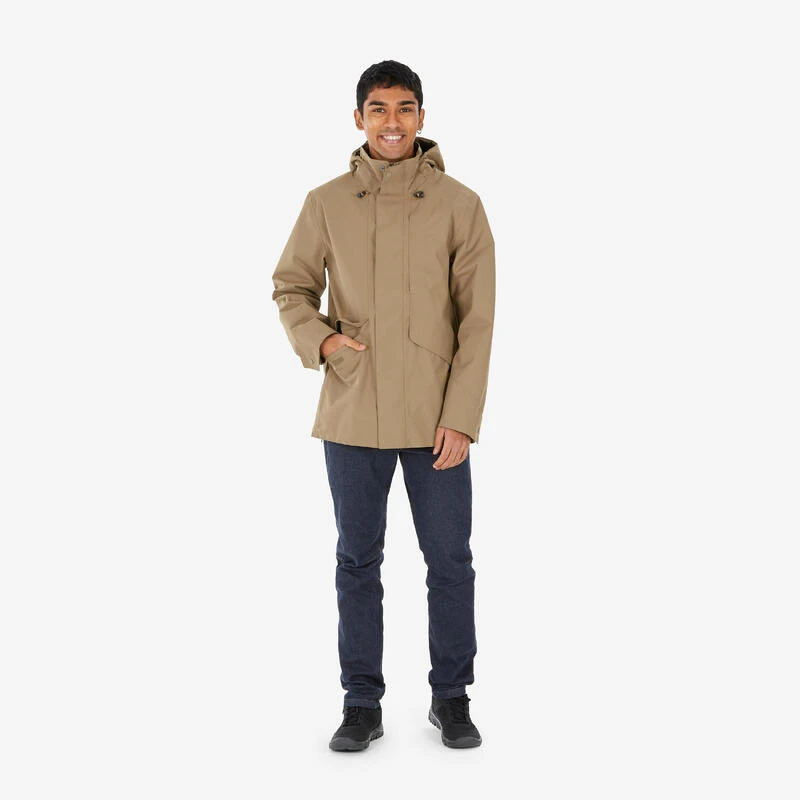 Quechua Veste Imperméable De Randonnée - NH550 Imper - Homme 2 Quechua Veste Imperméable De Randonnée - NH550 Imper - Homme – Image 2