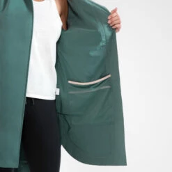 Quechua Veste Longue Imperméable De Randonnée - Raincut Long Series - Femme -Quechua veste longue impermeable de randonnee raincut long series femme 7