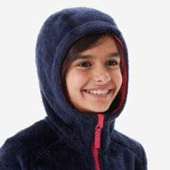 Quechua Veste Polaire Chaude De Randonnée - MH500 Bleue Marine - Enfant 7-15 Ans -Quechua veste polaire chaude de randonnee mh500 bleue marine enfant 7 15 ans 5